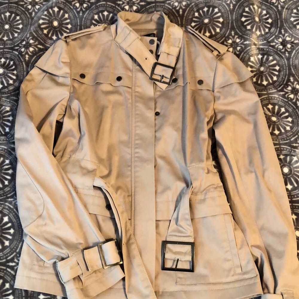Tan safari jacket! Willi Smith medium